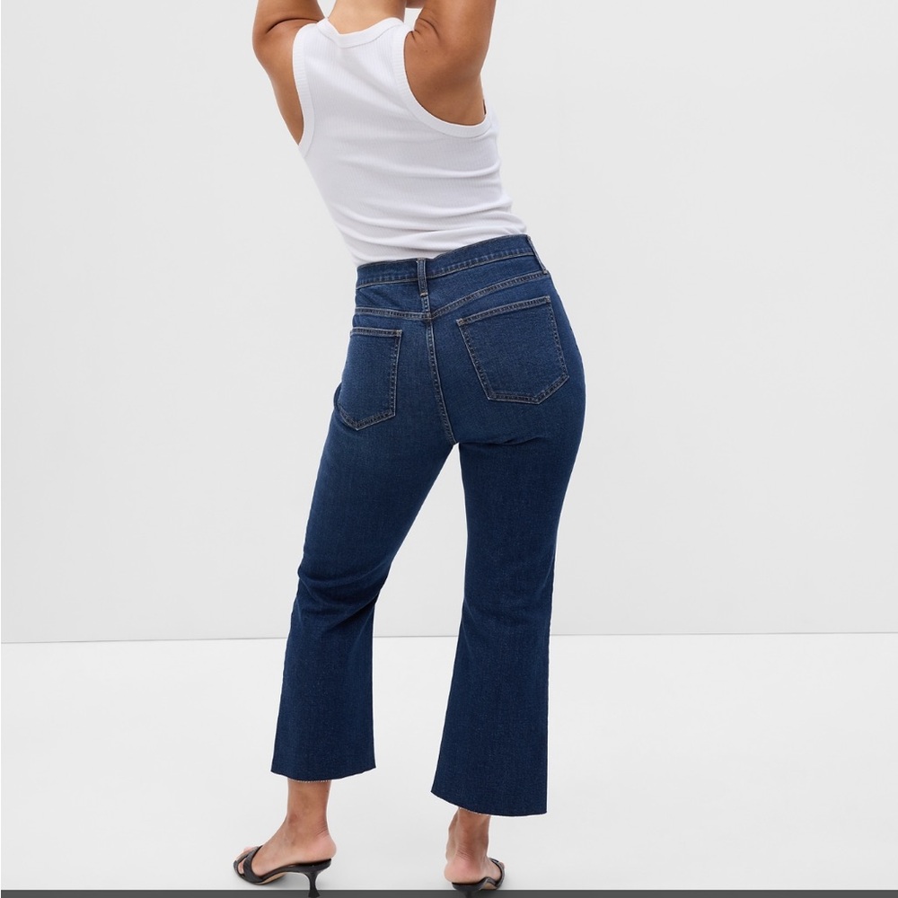 Gap High Rise Kick Flare Jeans